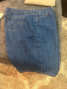 Jessica Simpson Blue Denim Jean Shorts RE